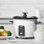 Starfrit® 3-Cups Uncooked/6-Cups Cooked Electric Rice Cooker With Ceramic Coating