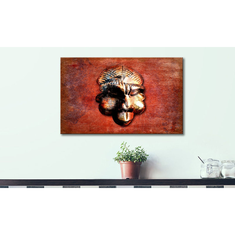 Affe - Wrapped Canvas Print, 80cm H x 100cm W, 100% cotton canvas