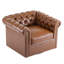 Fauteuil club pivotant Chesterfield
