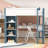 Full Wood Loft Bed With Built-In Desk, Shelves, Clothes Rails And Guardrails-1331818217
