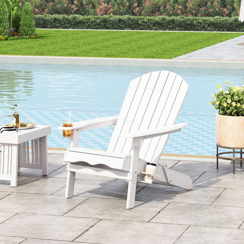 CHAISE BIRBON ADIRONDack, chaise, Blanc