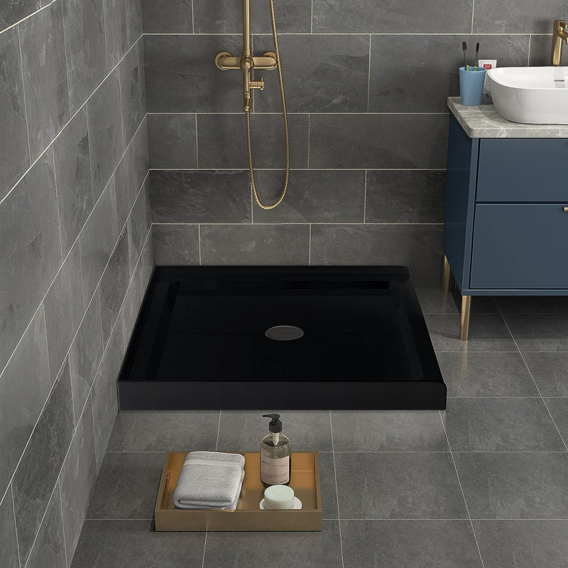 35.4'' W 35.4'' D Square Single Shower Base