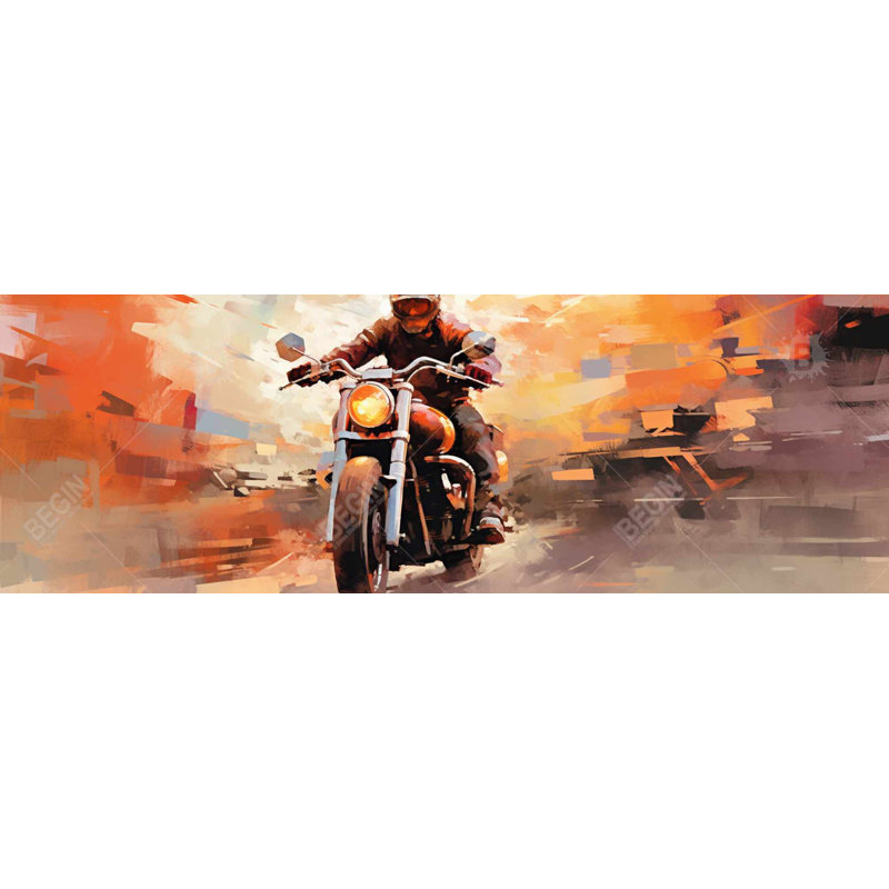 "Acceleration" sur toile