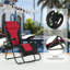 Chaise inclinable zéro gravité avec coussin-1223798828