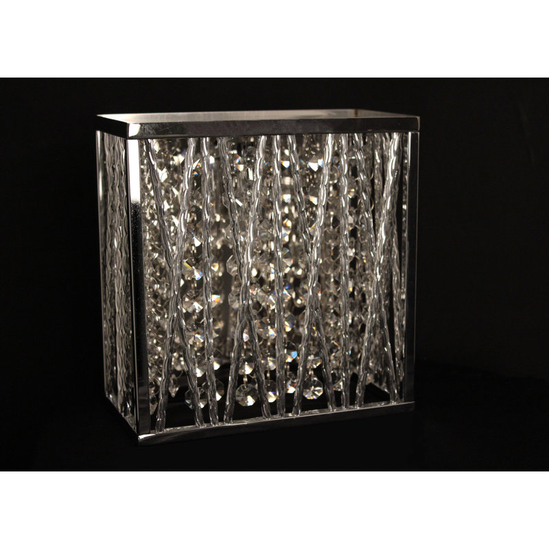 Steel Flush Mounted Sconce