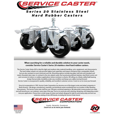 Service Caster SCC-SSEX20S3514-HRS-TLB-1-4