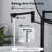 The 360°Movable Deck Mount Pot Filler Kitchen Faucet With Swing Arm & Double Handle-123297941