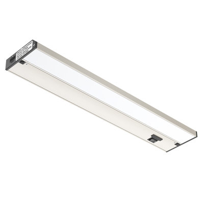 INLIGHT 18-inch 3 Color Levels LED Under Cabinet Lighting, Hardwired or Plugged-in, Selectable White 2700K/3000K/4000K