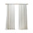 Linen Blend Light Filtering Curtain Panel Pair(2 Pcs Window Panels)-354857244