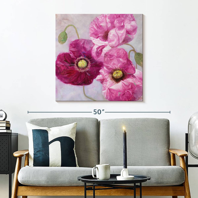 Harnek Purple Poppies I