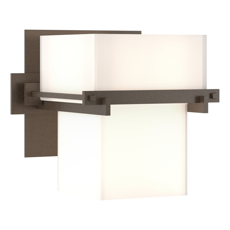 Kakomi 2 Light Flush Mount Scone, Large, Bronze