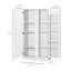 Armoire de rangement pour garde-manger de 63 po, armoire de cuisine autoportante à 14 niveaux avec 2 portes et tablettes réglables pour le salon, la salle à manger, blanc