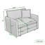 Upholstered Accent Armchair Set-1421991417