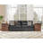 Glenford 24 inch Tall Nightstand set of 2 with Cabinet and Drawer-850142943