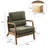 25.59'' Wide Upholstered Fabric Accent Armchair With Solid Wood Leg (Set of 7)   -1987282915