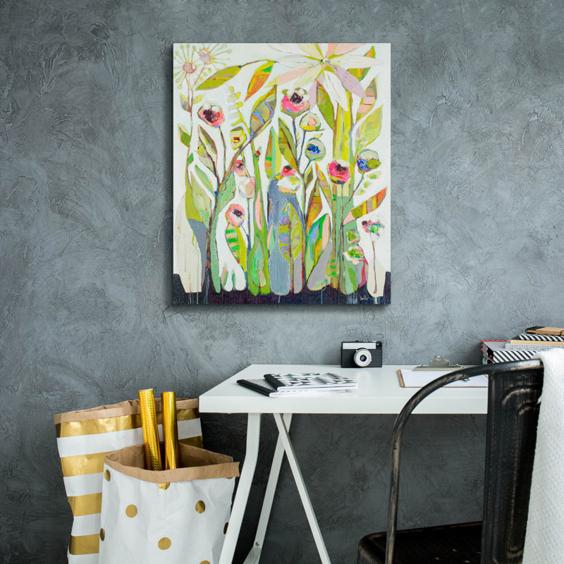«Good News» par Staci Marie Swider, H 24 po x l 20 po x P 0,75 po
