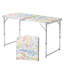 4 pi. Table de patio pliante en aluminium