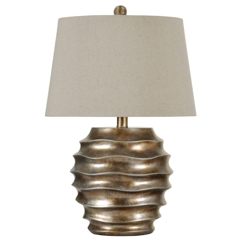 Clare 27" Metallic Table Lamp