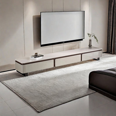 Sintered stone desktop Light luxury TV stand