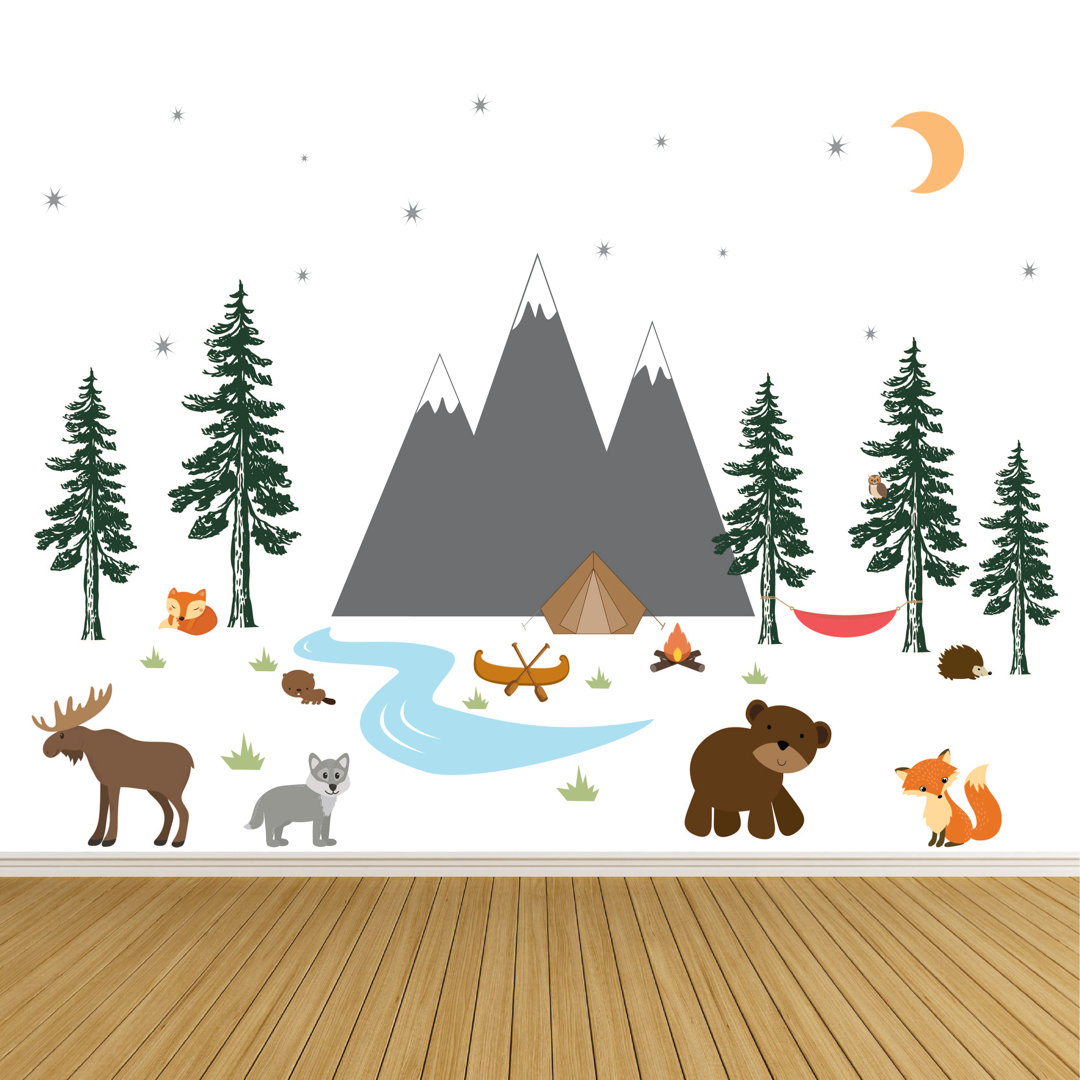 Animals Wall Decal Modern Walls