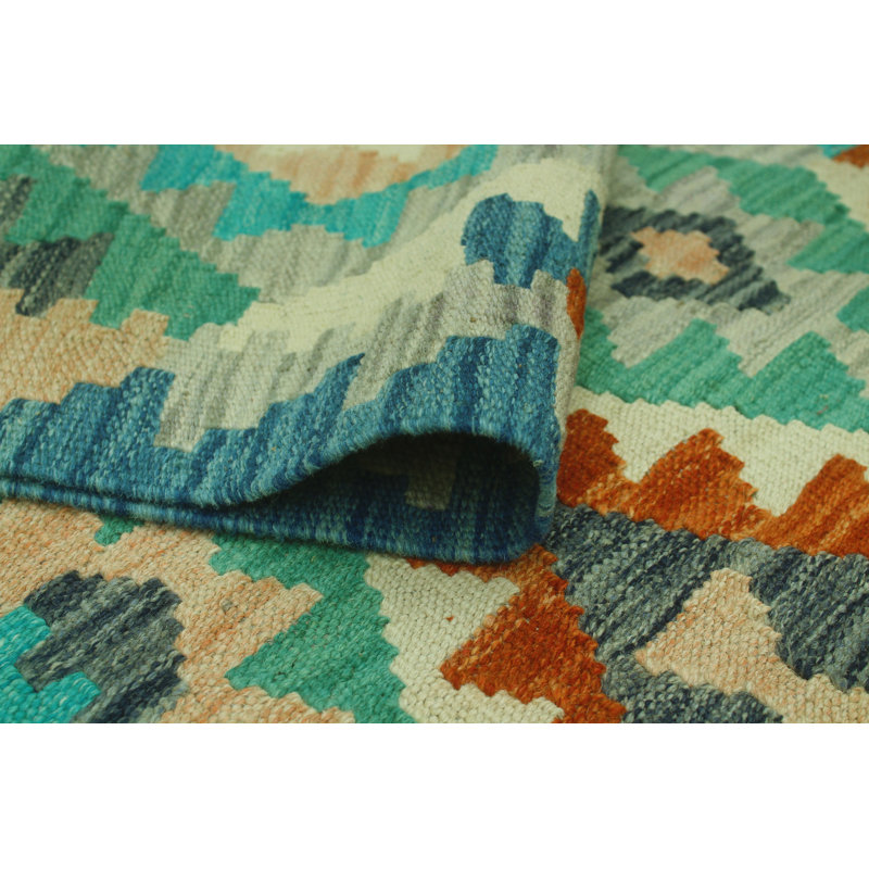 Bobbee Wool Geometric Indoor Rug