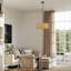 Lustre suspendu en bronze 3 lumières Weavington-121436177
