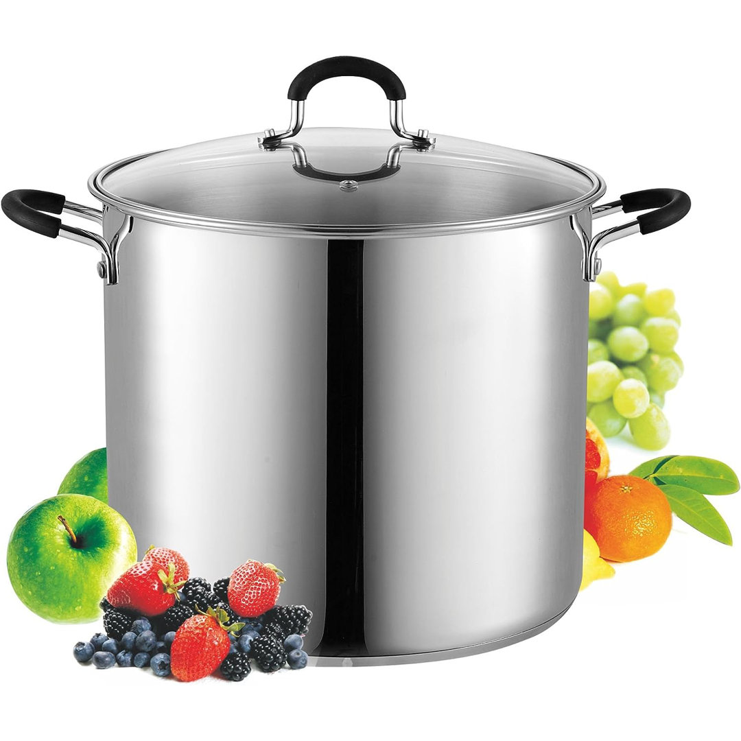 Cook N Home Professional Stainless Steel Stockpot with Lid Cook N Home