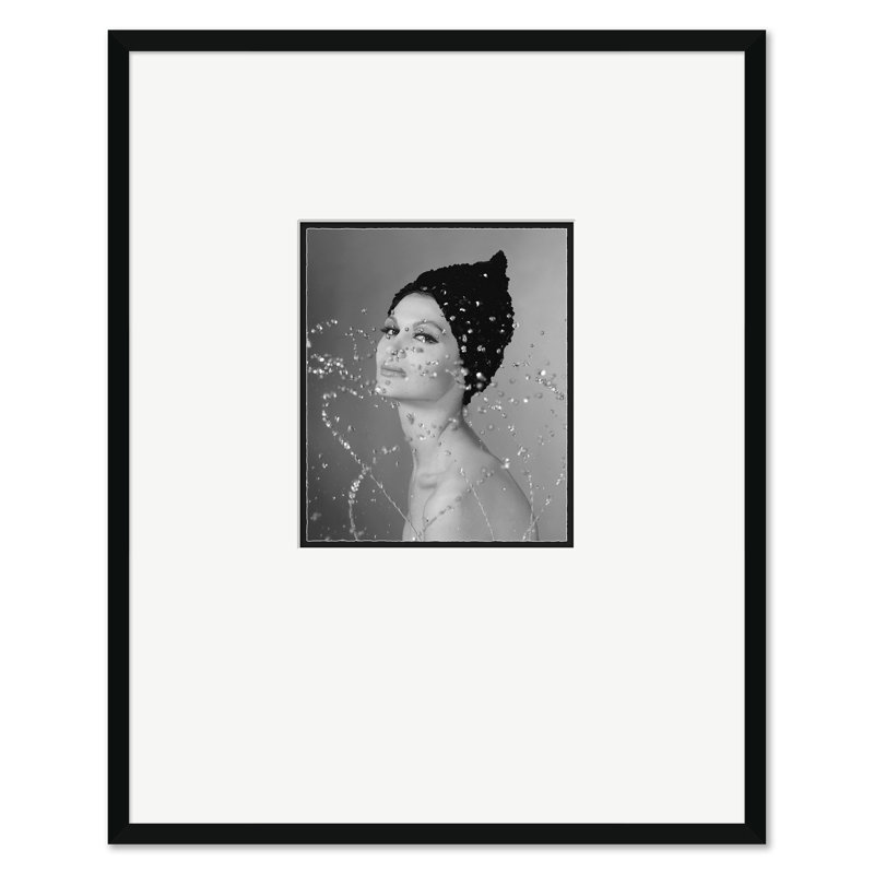Vogue Magazine, "Isabelle Albonico Wearing A Hat By Adolfo Of Emme", John Rawlings, October 1, 1960 Print by Condé Nast
