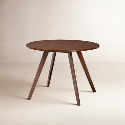 Cavato Round Solid Wood Dining Table
