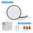 Friedrike LED Flush Mount Ceiling Light - 3000K/4000K/5000K 3CCT Selectable, Dimmable, Memory Function, ETL Certified-658108863
