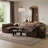 Hinami Velvet U-Shaped Sectional Reversible-94482532