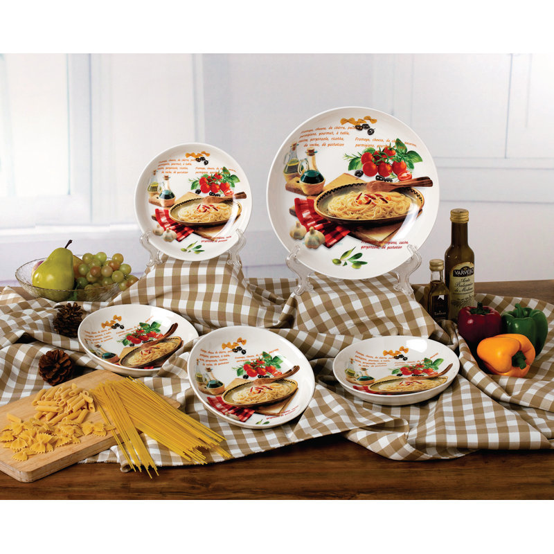 Ensemble de plats à pâtes 5 pièces Lorren Home Trends