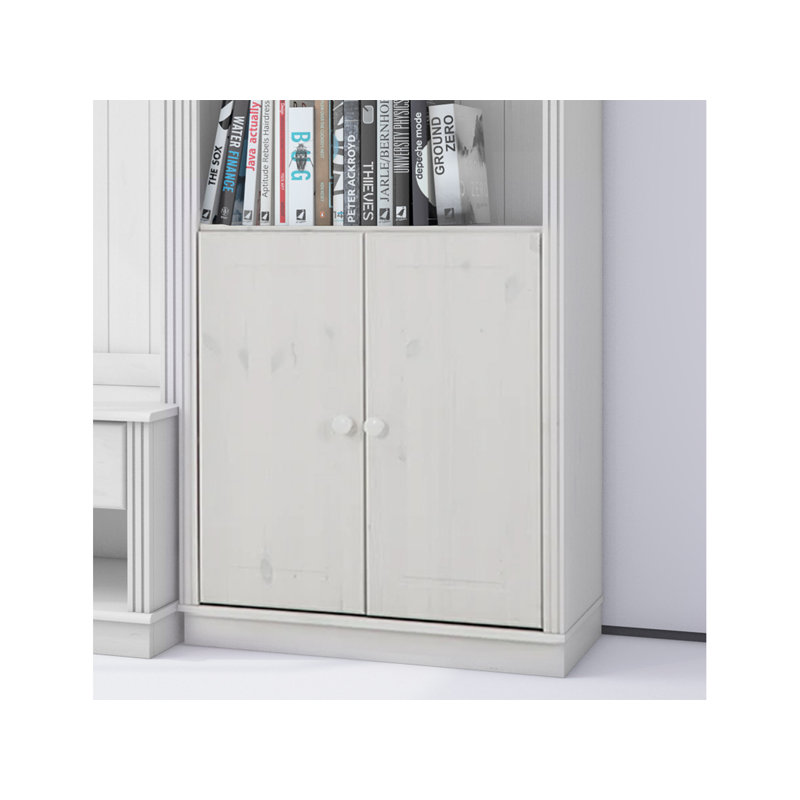 Anita Wood doors 2 pcs, Havana Lacquer, White Lacquer