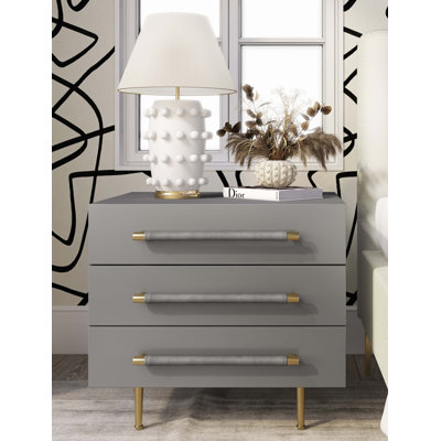 Trident-Nightstand-UK 71.1cm W Bedside Table