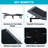 Amil Zero Gravity Pain Relieving Massaging Adjustable Bed with Wireless Remote, Bluetooth and App-847681837