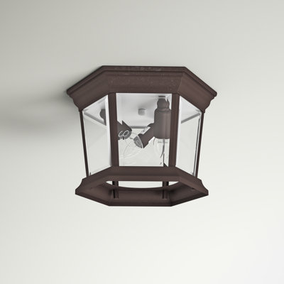 Plafonnier encastré d'extérieur 3 lumières Mulgrave