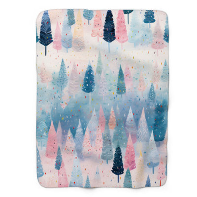 Dreamy Pines - 1 Piece Premium Blanket
