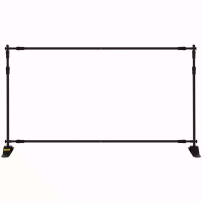 Support pour bannière 10 x 8 pi à hauteur et largeur ajustables