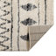 Tapis ivoire / gris Ganae-409693137