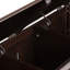 Coffre de rangement en bois brun foncé de 51 po Connaught-776039548