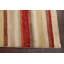 Tapis oriental rayé en laine Gabbeh 3 x 10