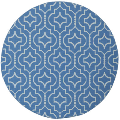 Rennie Hand Woven Cotton Geometric Rug