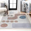 Tapis crème / multicolore Kenye-1464910392