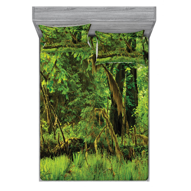 Microfiber Sheet Set, Full Sheet Set with Fitted Sheet