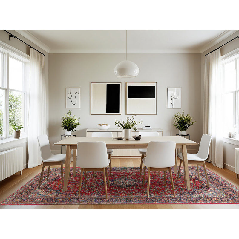 Oriental Indoor Rug, Rectangle 7' x 10'