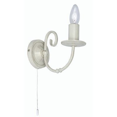 Bonifacio Painted Metal Candle Wall Light