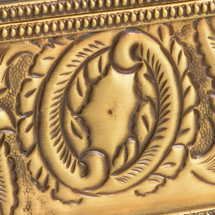 Linville Brass Decorative Box