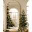 Miroir surdimensionné arqué en métal surdimensionné-570231711-570231696
