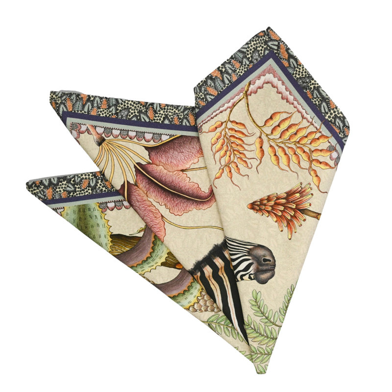 Napkins - Thanda Stripe, Stone