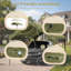 Abri d'auto 12 x 20 pi, housse de remplacement pour abri d'auto (toit non inclus)-118028420